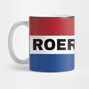 Roermond City in Dutch Flag Mug